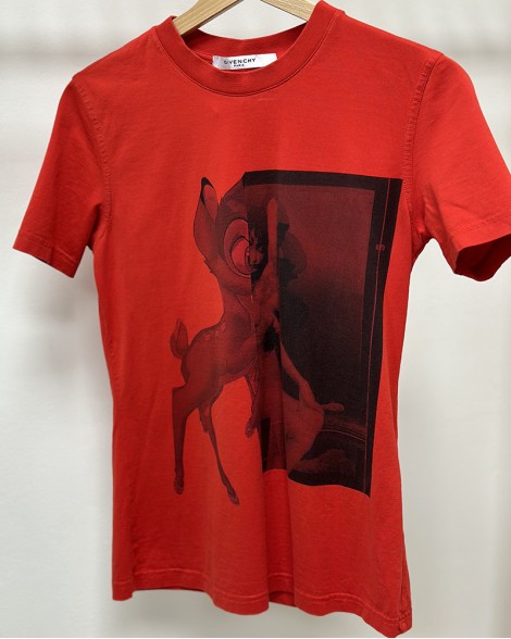Triko dámské Givenchy červené Bambi